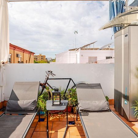 セビリアAtico La Azotea Con Terraza Privadaアパートメント エクステリア 写真