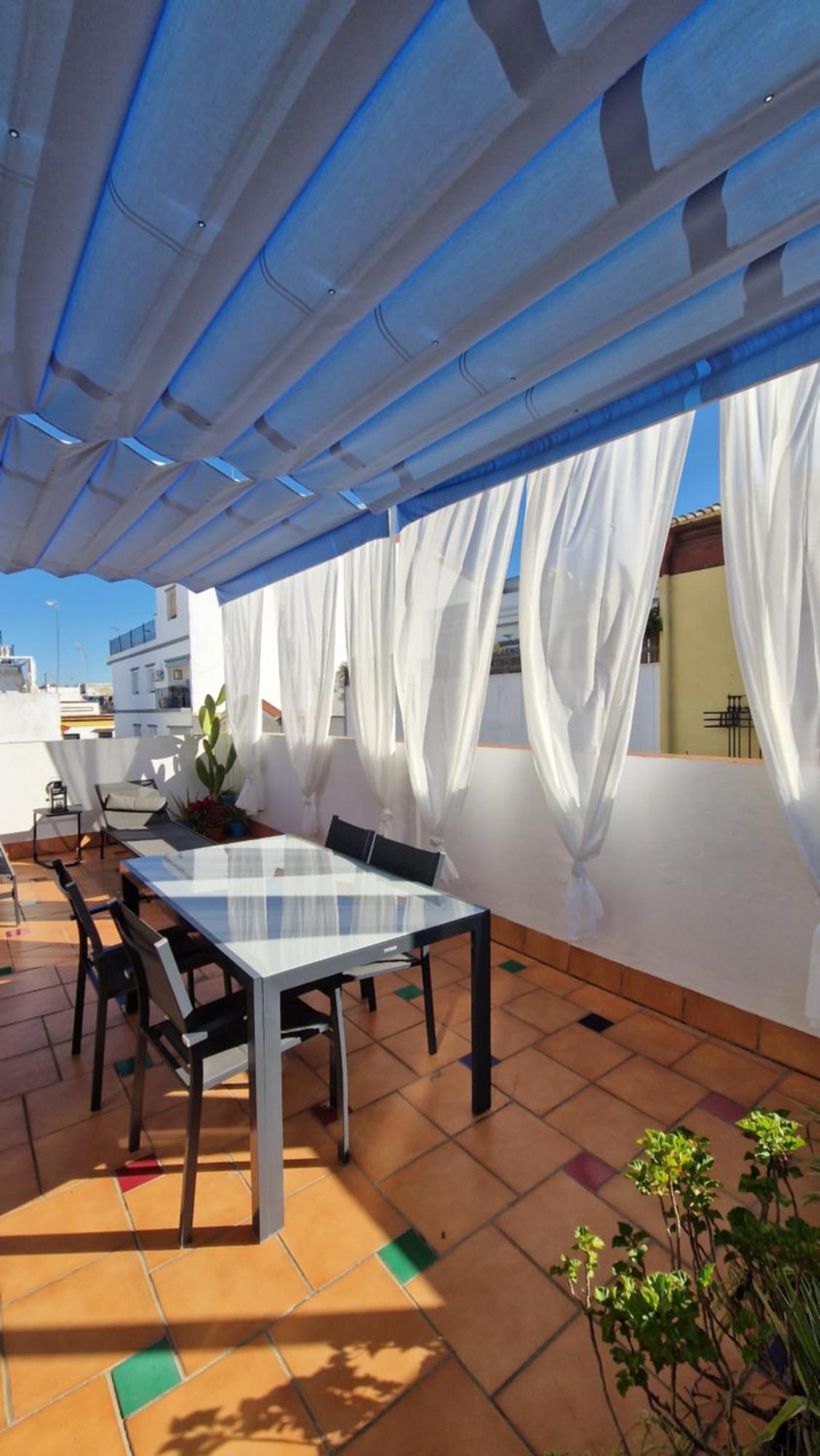 セビリアAtico La Azotea Con Terraza Privadaアパートメント エクステリア 写真